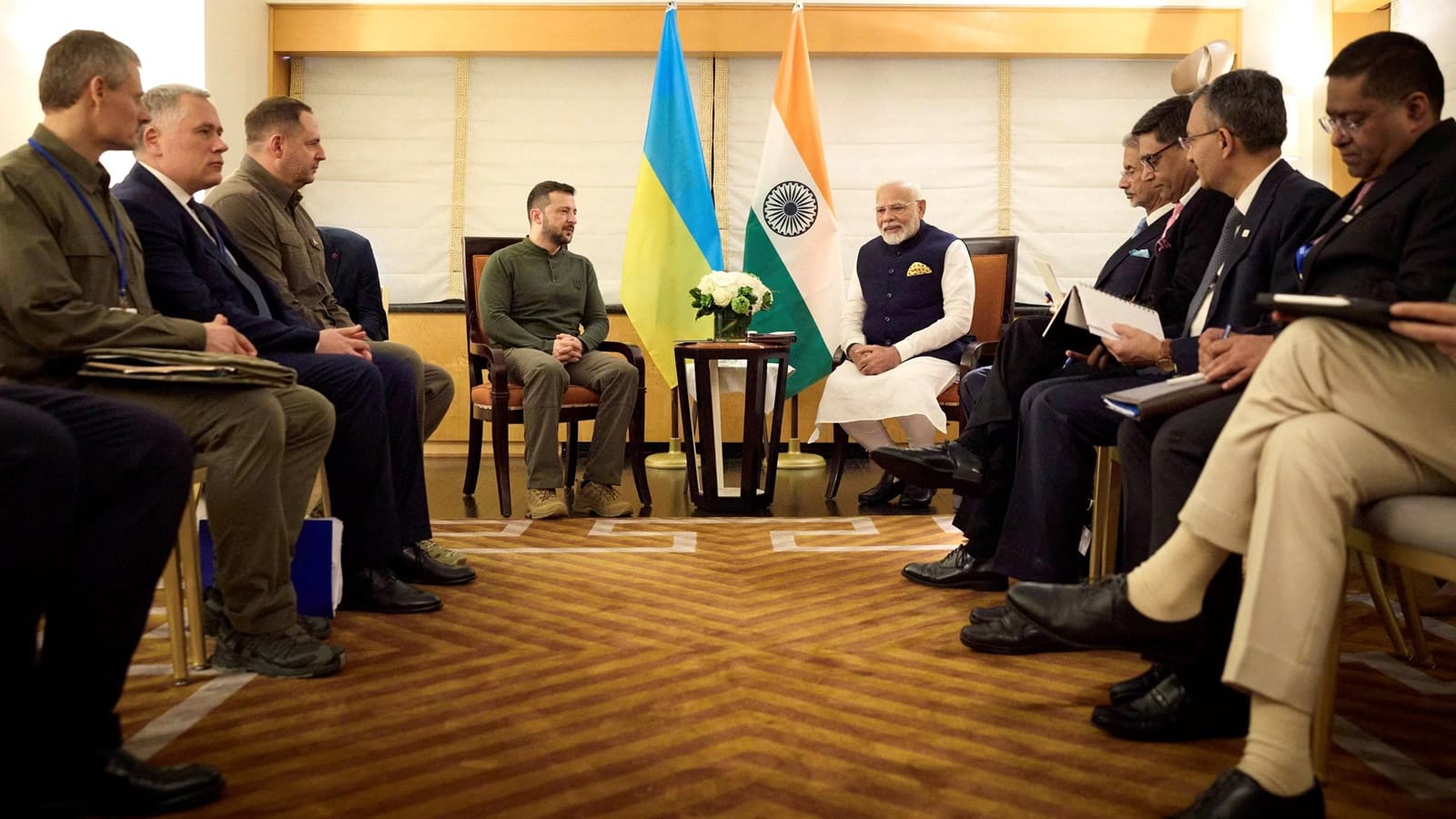 PM Modi Engages in Conversation with Ukrainian President Zelensky, Calls for Peaceful Resolution of Russia-Ukraine Conflict
