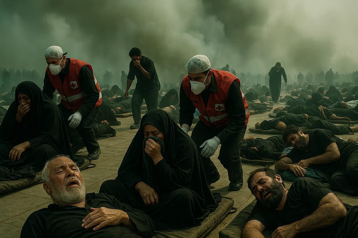 Iraq Chlorine Gas Leak Sends Hundreds of Shia Pilgrims to Hospital